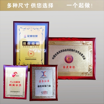 代理授权牌与荣誉奖牌定制指南 从材质到制作全解析